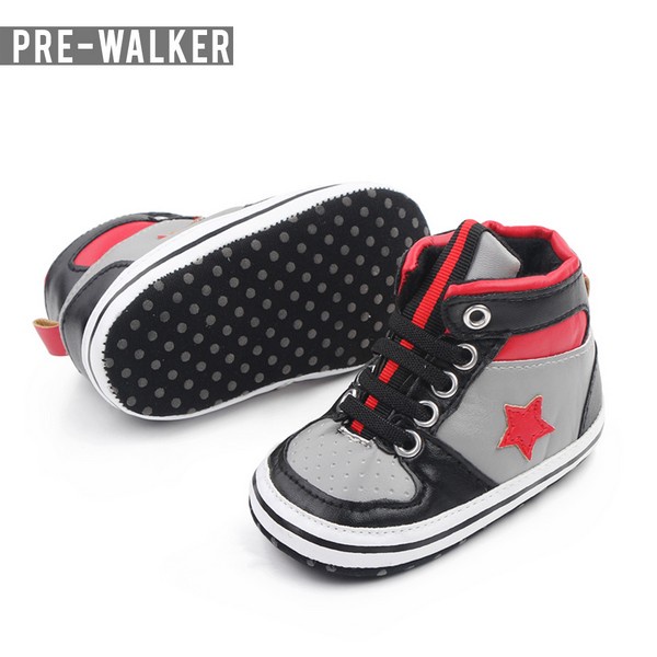 LIU21 Sepatu Bayi Anak anti slip/Baby Prewalker Shoes Belajar Jalan Bayi Pergi Jalan Fashion Casual