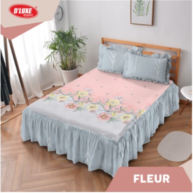 SPREI RUMBAI KINTAKUN UK. 180X200 MOTIF FLEUR