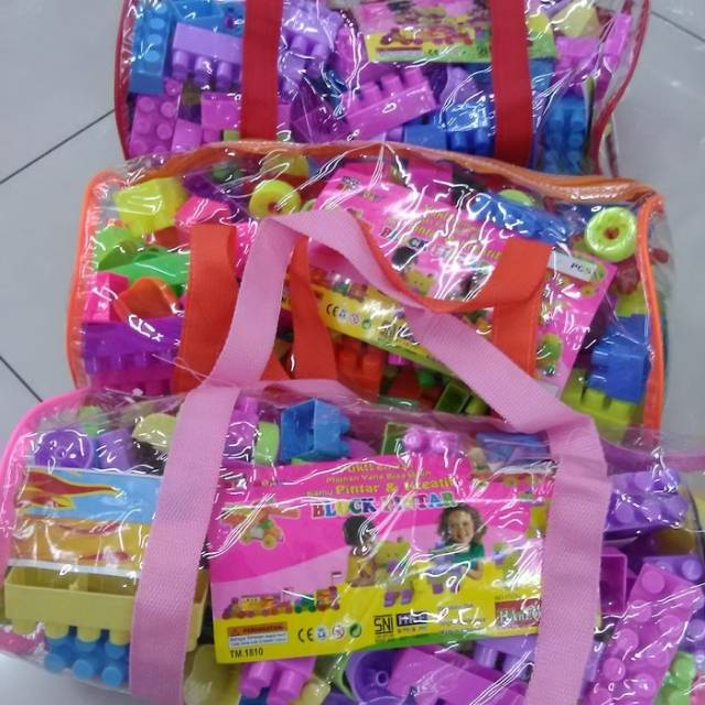 Mainan Edukasi Anak Lego Blok Block Pintar Kreatif Lengkap 268 pcs