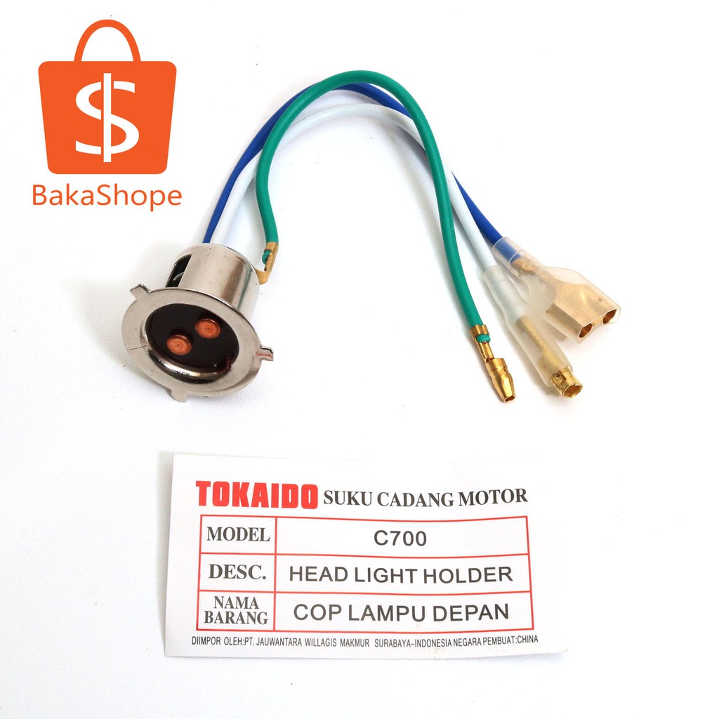 Cop Fiting Lampu Depan Honda C700 C70