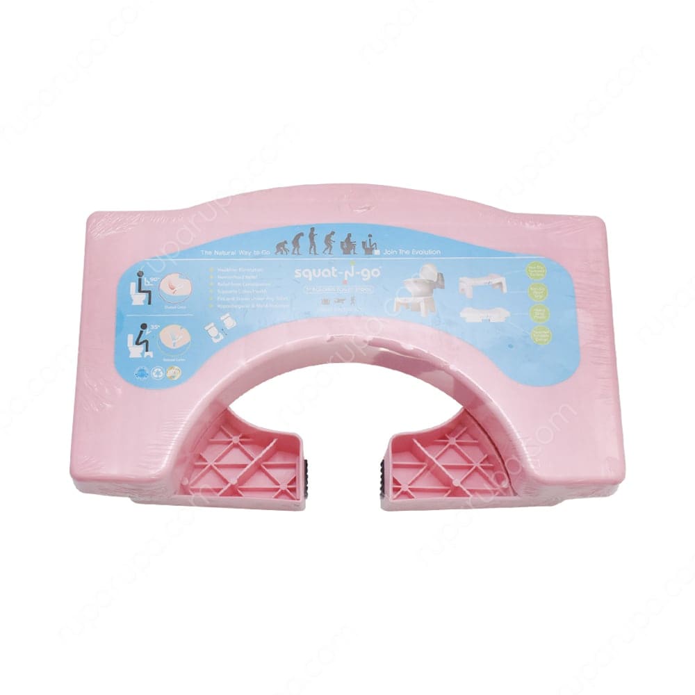 Squat N Go Bangku Pijak Toilet - Pink