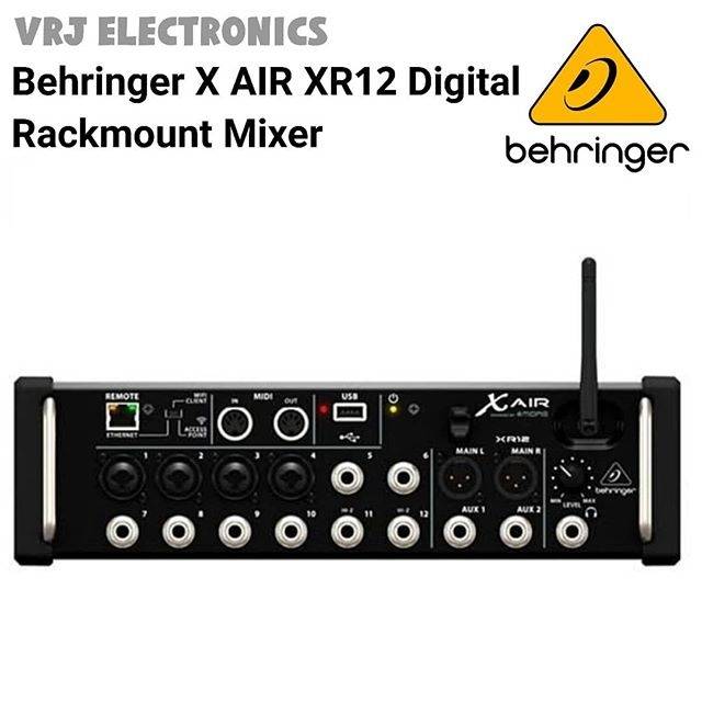 Behringer X AIR XR12 Digital Rackmount Mixer