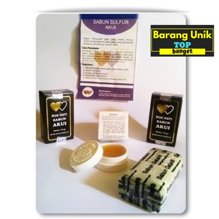 Sabun mandi Belerang & Salep Herbal Obat Kulit Panu Gatal Selangkangan