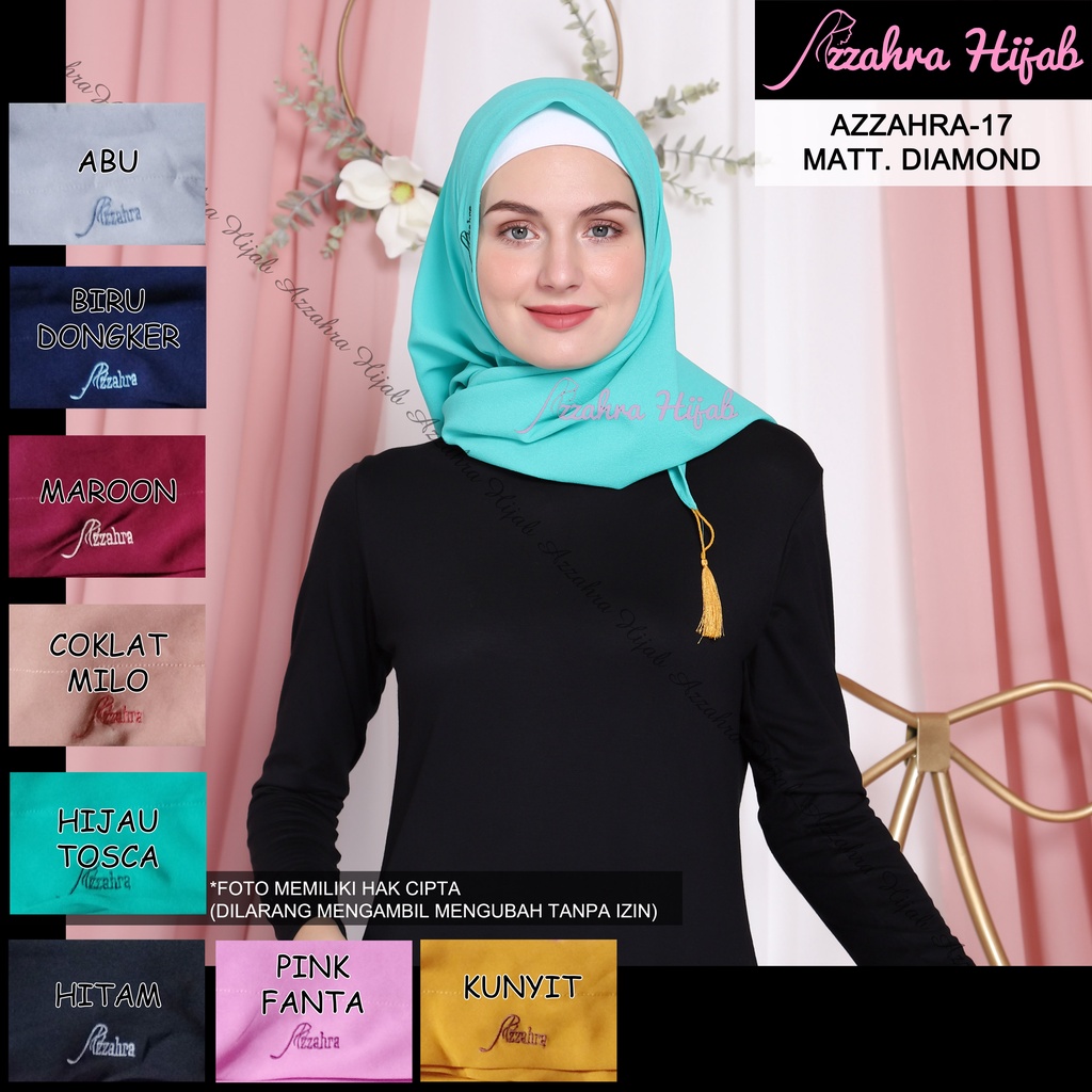 Jilbab Hijab Segitiga Instan Azzahra 17