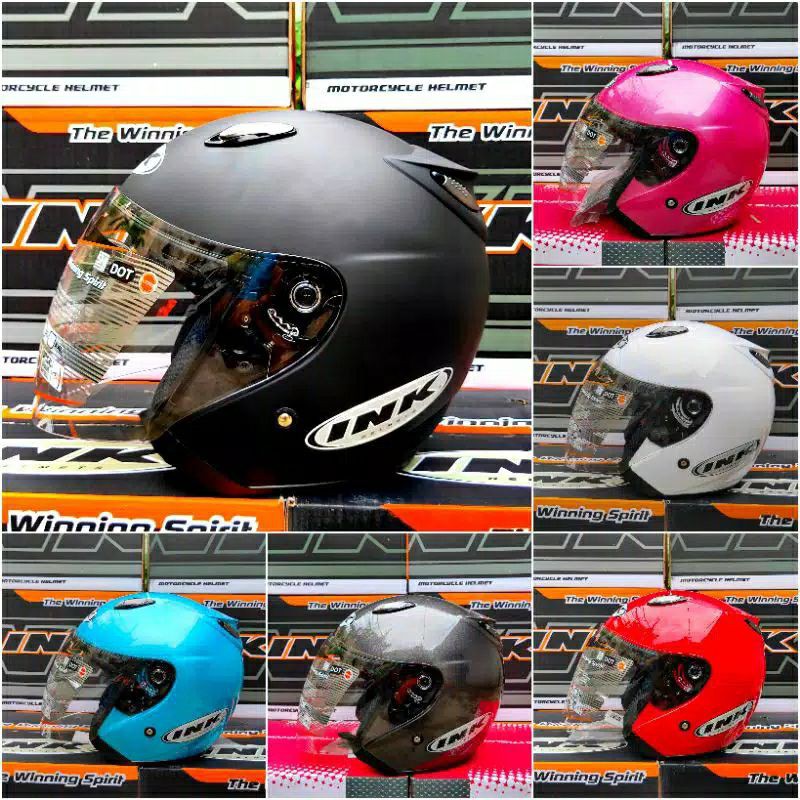 Helm ink centro jet solid dot