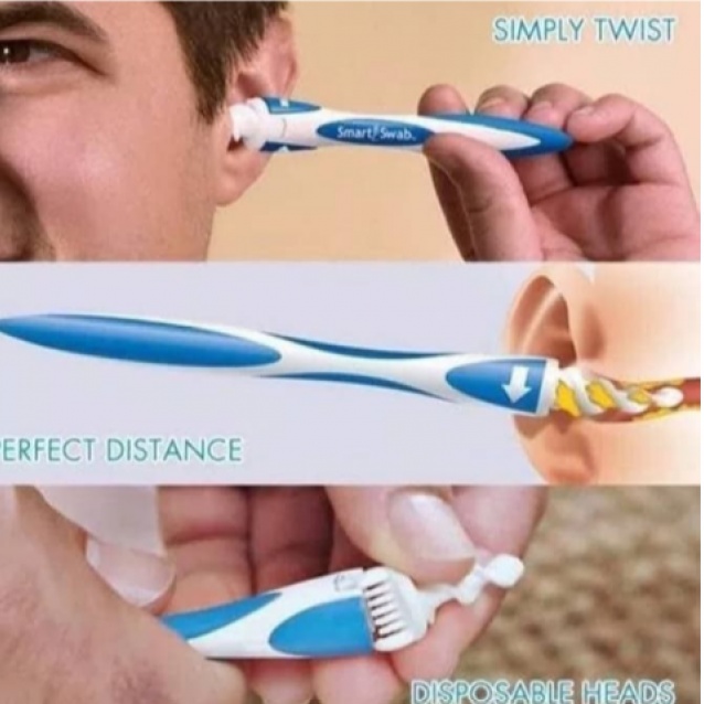 Smart Swab Easy Earwax Ear Cleaner Korek Kuping Pembersih