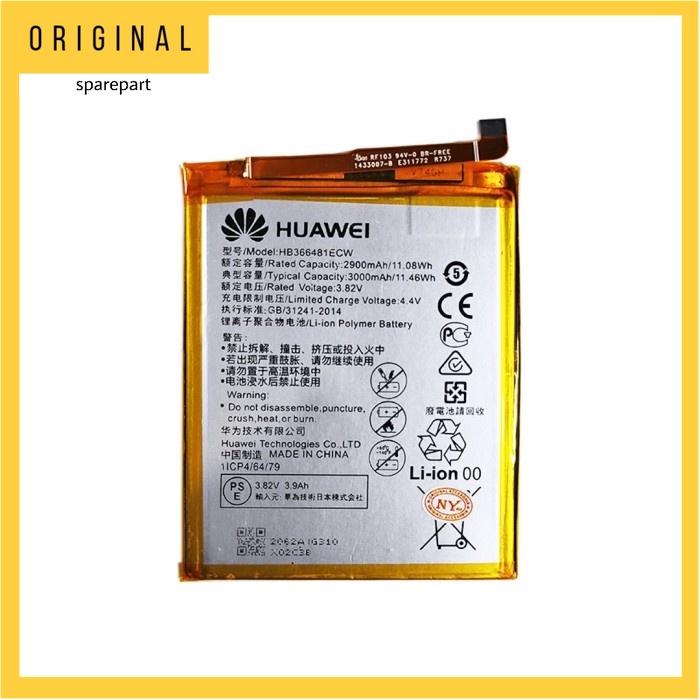 BATRE HUAWEI P9 P9 LITE HONOR 8 HB366481ECW BATERAI BATERY