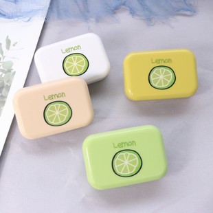 Kotak Softlens Softlen Set Wadah Tempat Lensa Kontak Mini Lens Travel Kit Kaca Cermin Capit Jepitan