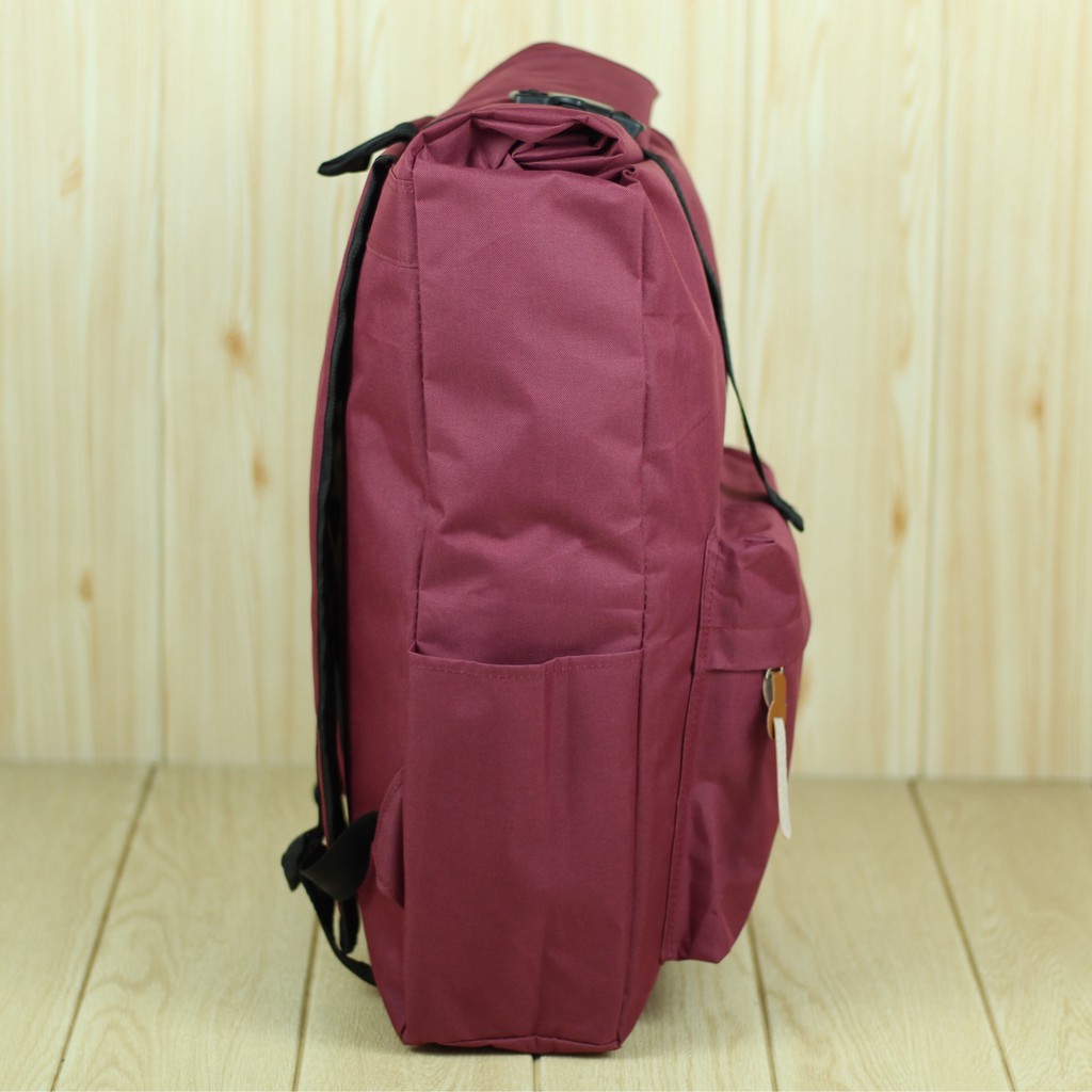 Tas Gendong Pria Wanita Unisex Ransel Rolltop Enigma Merah Kekinian Kece Murah Berkualitas