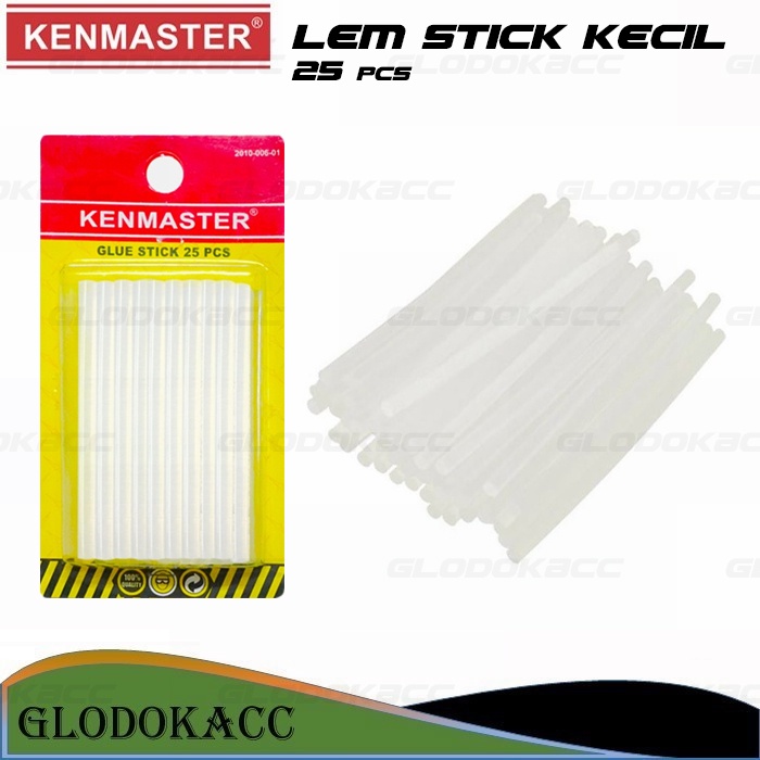 Lem Stik Kecil  Isi 25 pcs / Kenmaster Isi Refill Lem Bakar Glue Gun Stick