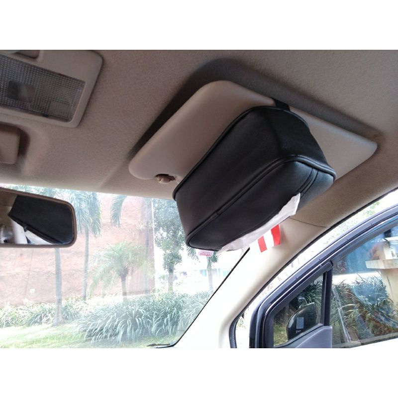 Tempat Tisue Tisu Ruangan Mobil Gantung Sun Visor Headreas Jok Mobil