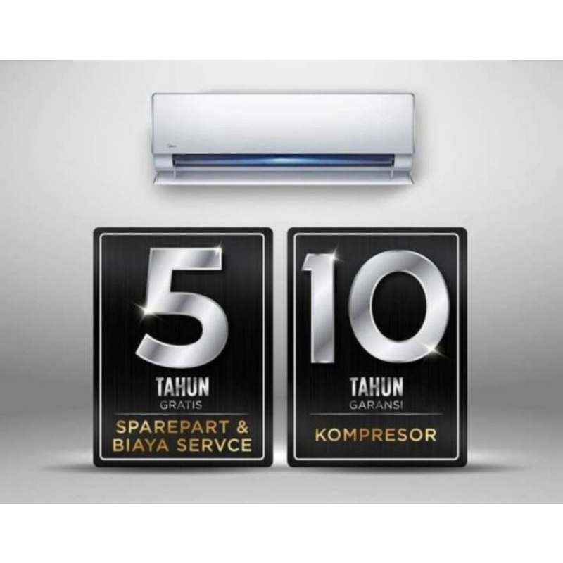 AC MIDEA MSFC05CRN1 1/2PK UNIT ONLY