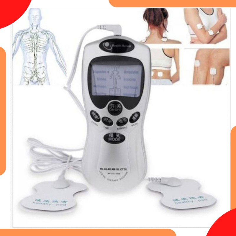 Reiki Alat Terapi Pijat Mesin Terapi Digital Massage Kesehatan Akupuntur untuk Detox Badan & Nyeri O