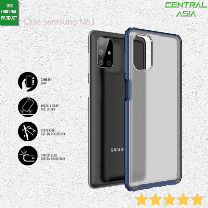 [Premium] Matte Shockproof Case Samsung M51