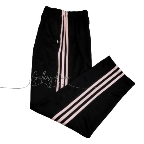 Pink Celana Training Panjang Olahraga Trening Size L-L Hitam - Pink