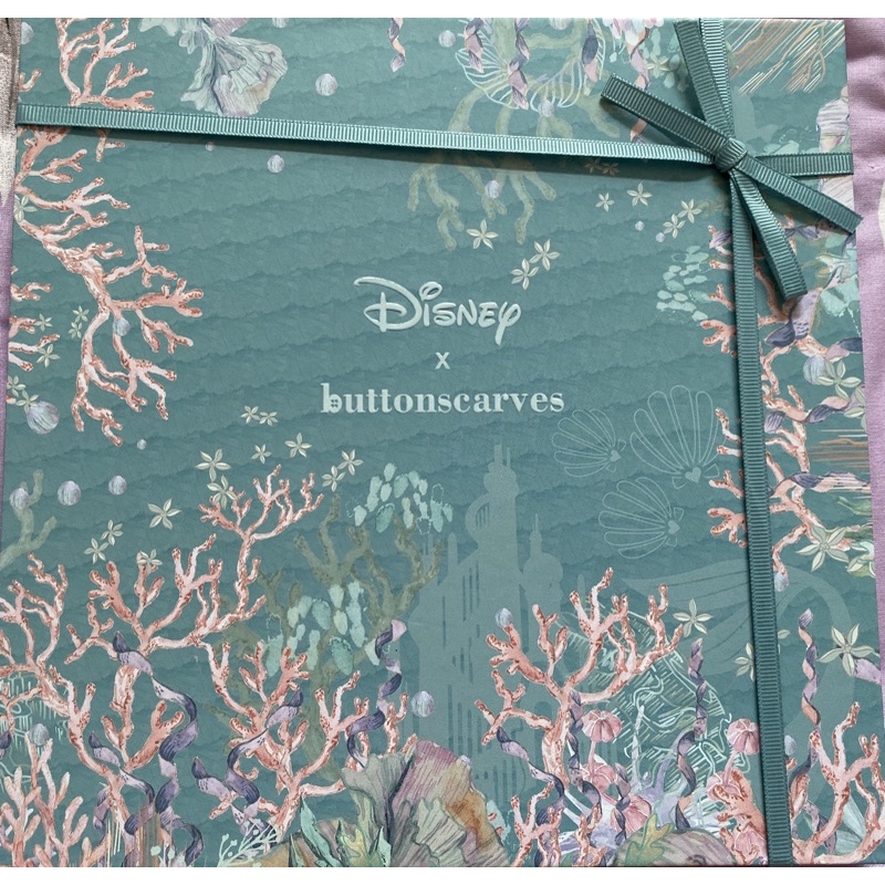 buttonscarves little mermaid in teal