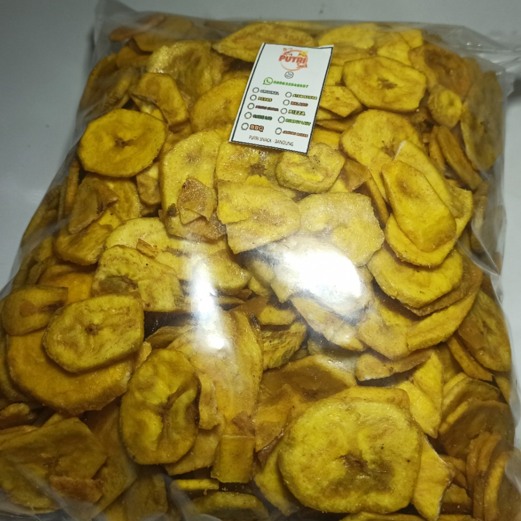 Keripik Pisang Manis 500gr