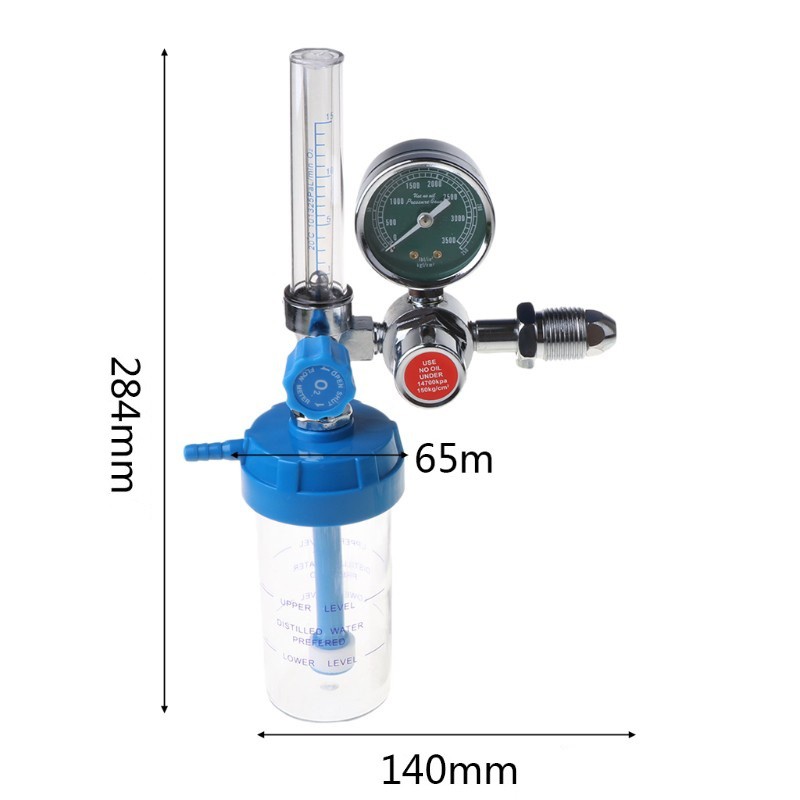 Oxygen Regulator Oksigen Medis Lengkap Plus Selang Hidung