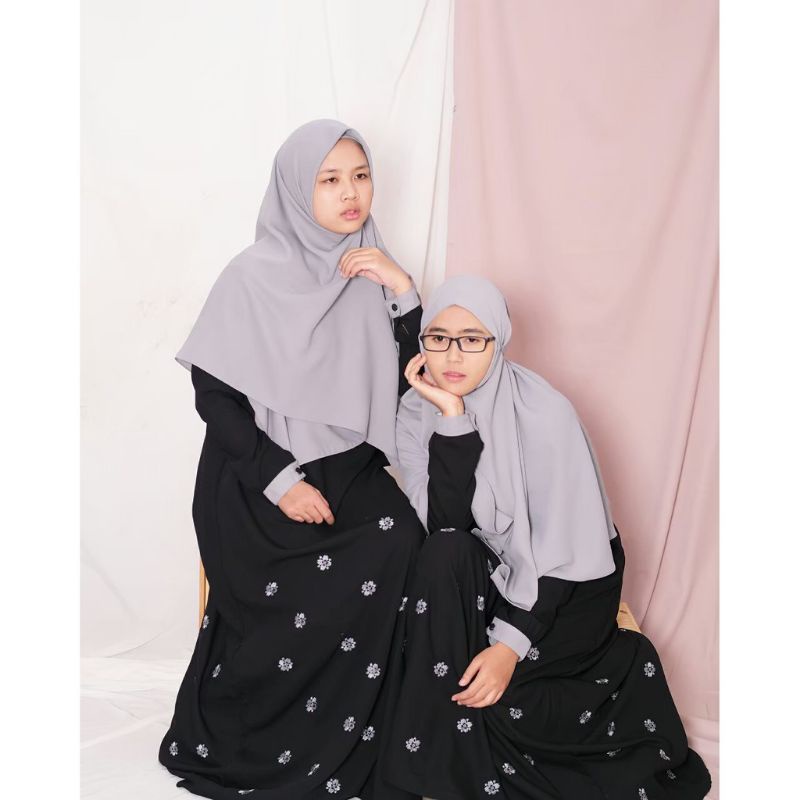 Gamis Jasmine Bordir Instan ~ by Hijab Alila
