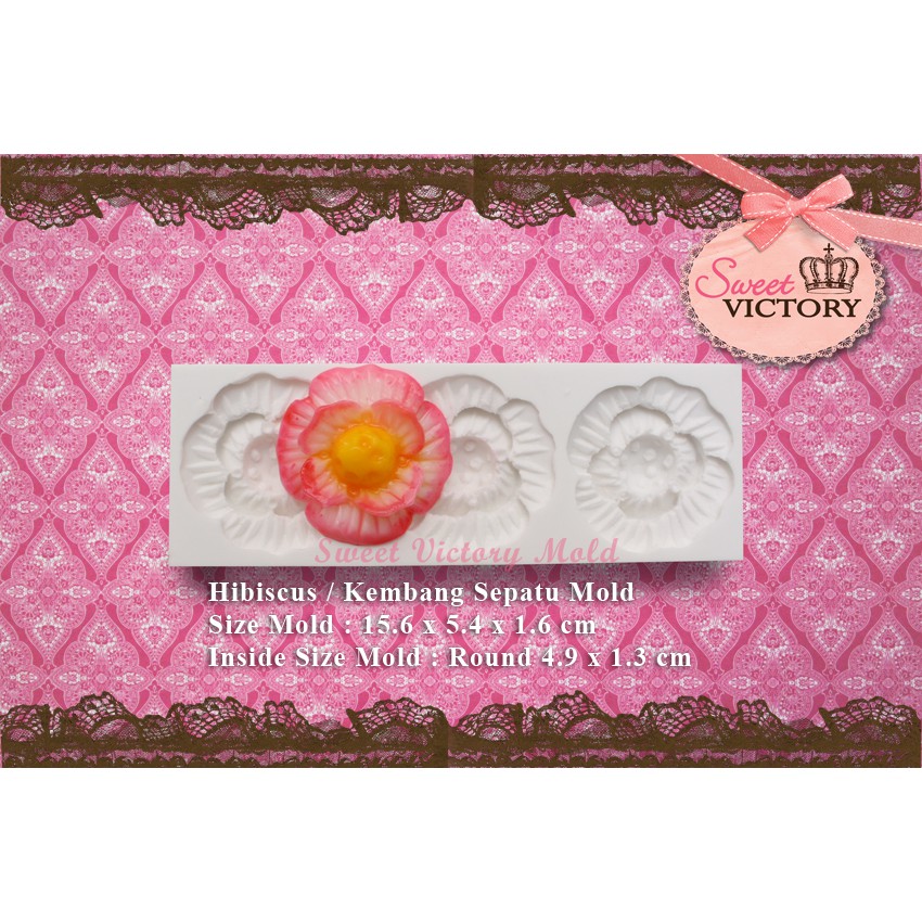 Cetakan Silikon Cetakan Silikon / Silicone Mold Kembang Sepatu