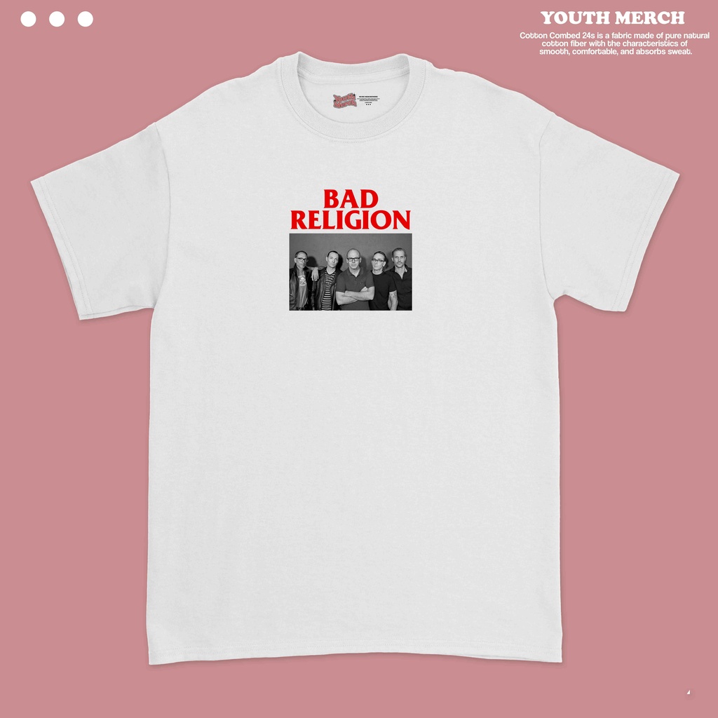 Kaos Musik Bad Religion - Musik Merch | Unisex | Baju Band Bad Religion | Bad Religion Tees