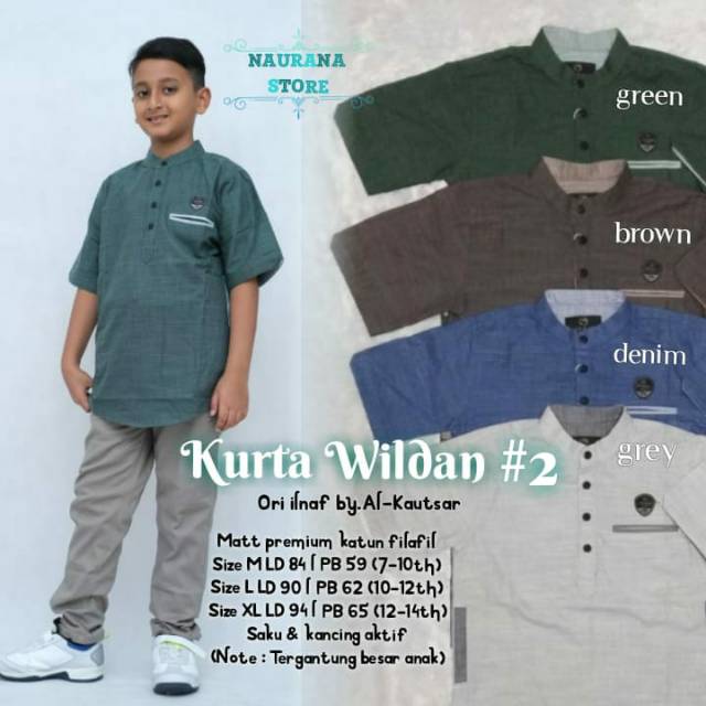 Kurta Anak - Koko Anak - Kurta Wildan#2