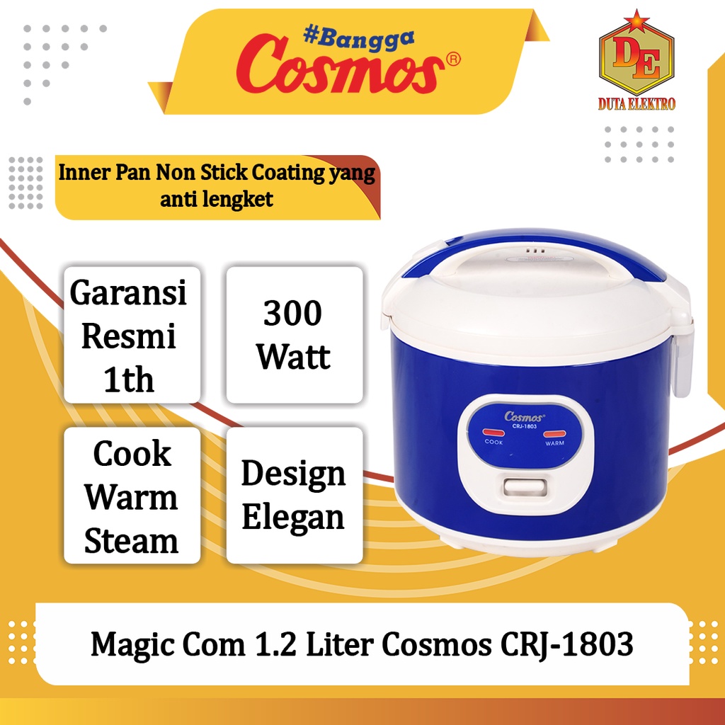 Magic Com 1,2 Liter Cosmos CRJ 1803