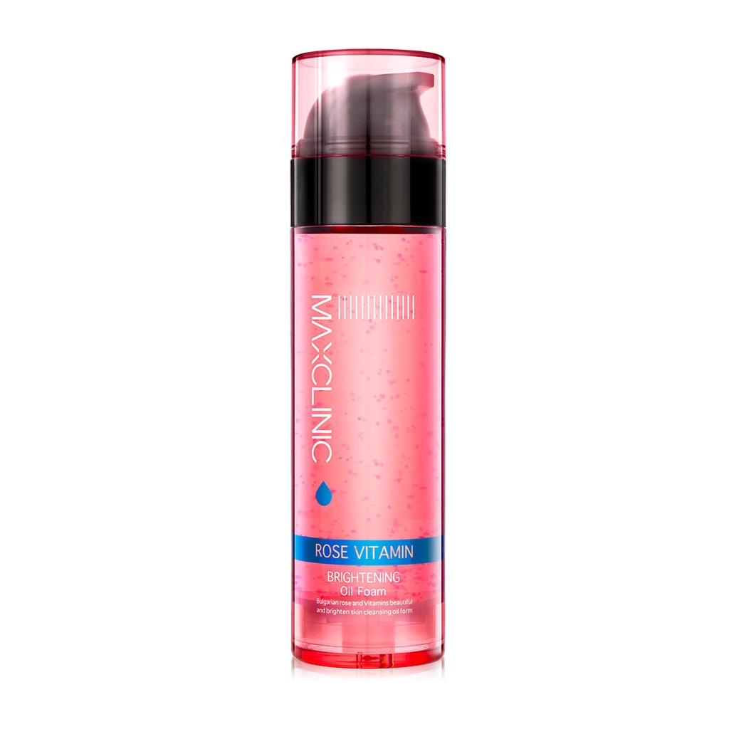 MAXCLINIC Rose Vitamin Brightening Oil Foam