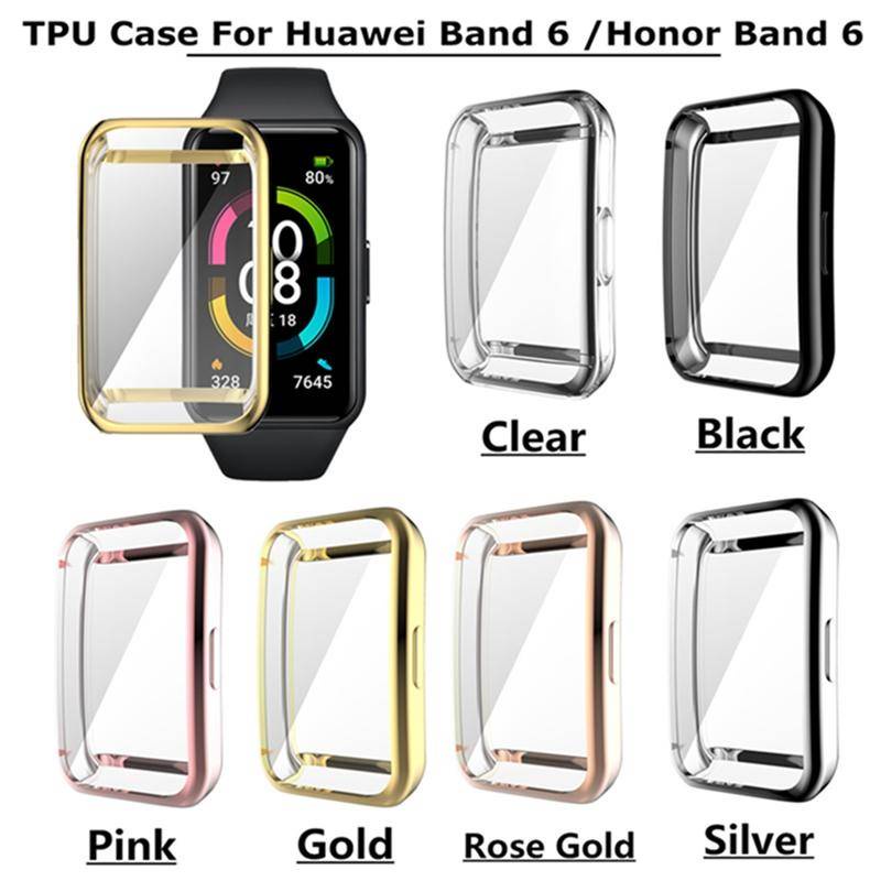 Casing Soft Case Bumper Tpu Untuk Huawei Honor Band 6 Pro Watch Fit Es Watch 6