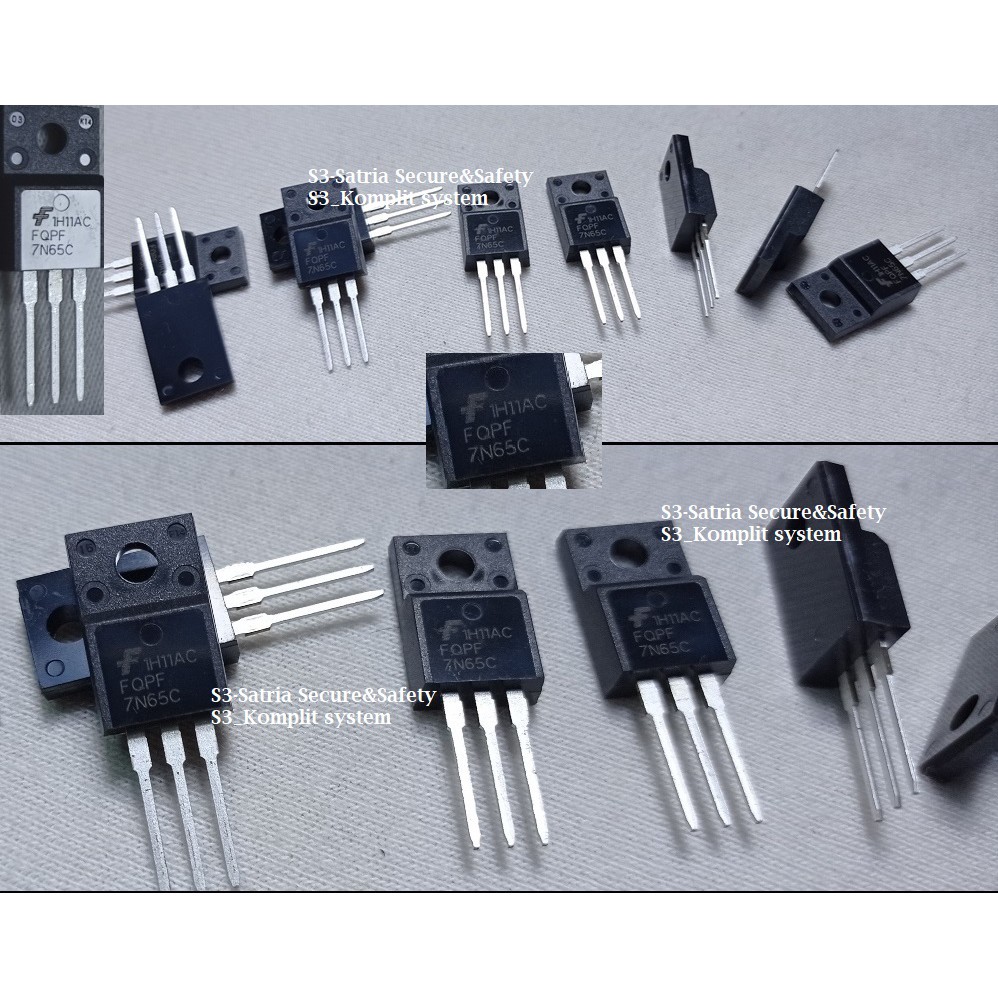 Mosfet 7N65C IC 7n65 C transistor FQPF7N65C FQPF 7 N 65 C fet7n65c
