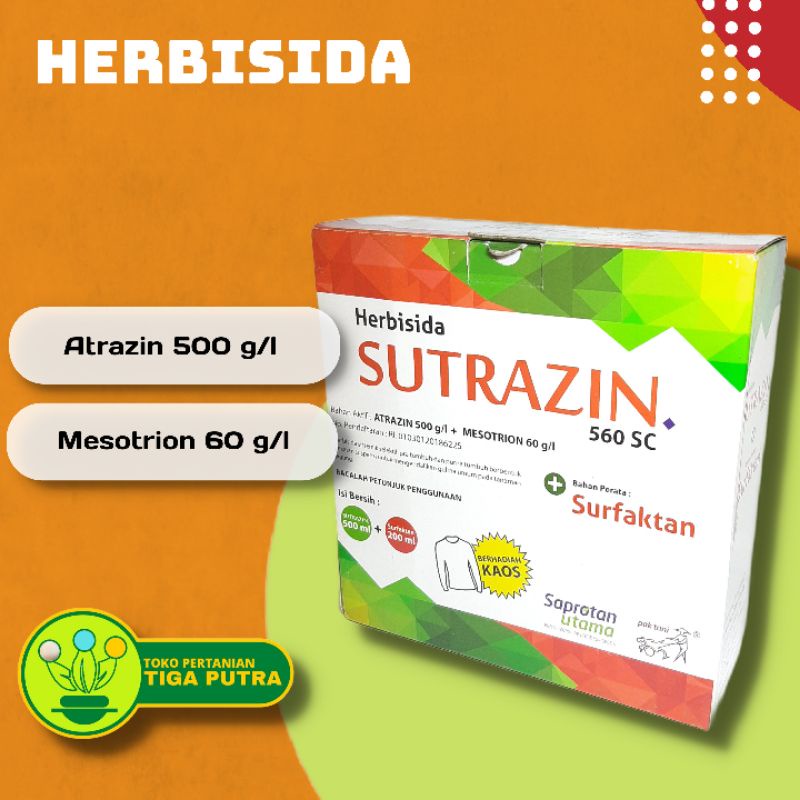 Herbisida Selektif Jagung Sutrazin 560 SC 500 ml