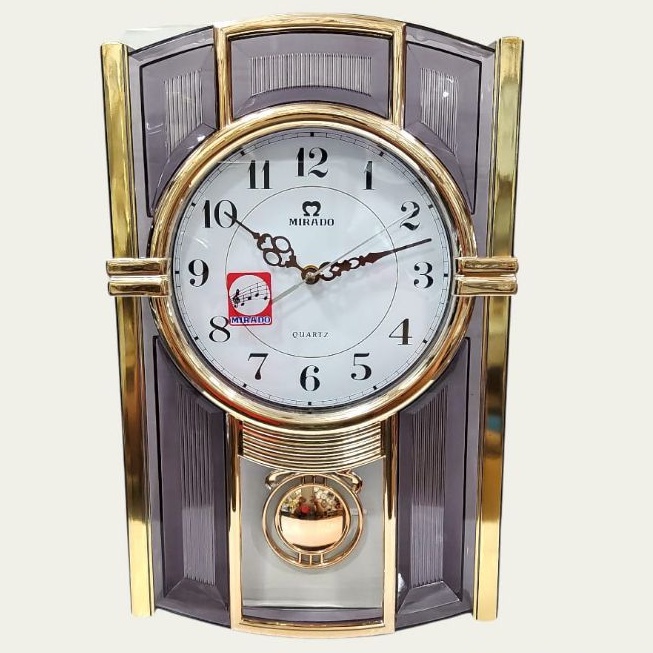 jam dinding bandul goyang mirado 936