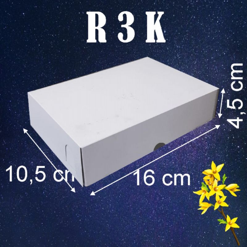 

R3K 250GR 16X10.5 Dos Kardos Kardus Kerdus Kotak Makanan Kue Roti