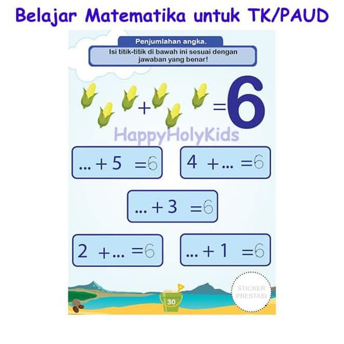 Jual Buku Anak Belajar Matematika Untuk Tk Paud Indonesia Shopee Indonesia