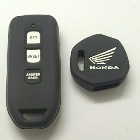 COVER KONDOM SILIKON SILICON KARET KUNCI REMOTE REMOT KEYLESS KEY LESS MOTOR HONDA SCOOPY VARIO 125