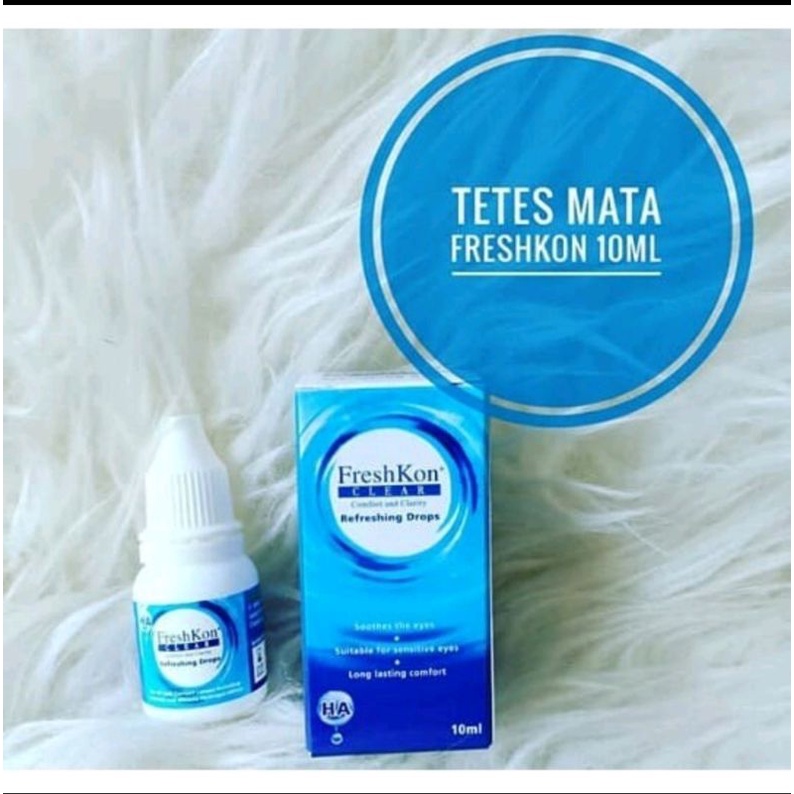 Cairan tetes softlens FRESHKON/obat tetes soflen freshkon/lens drop solution 10ml