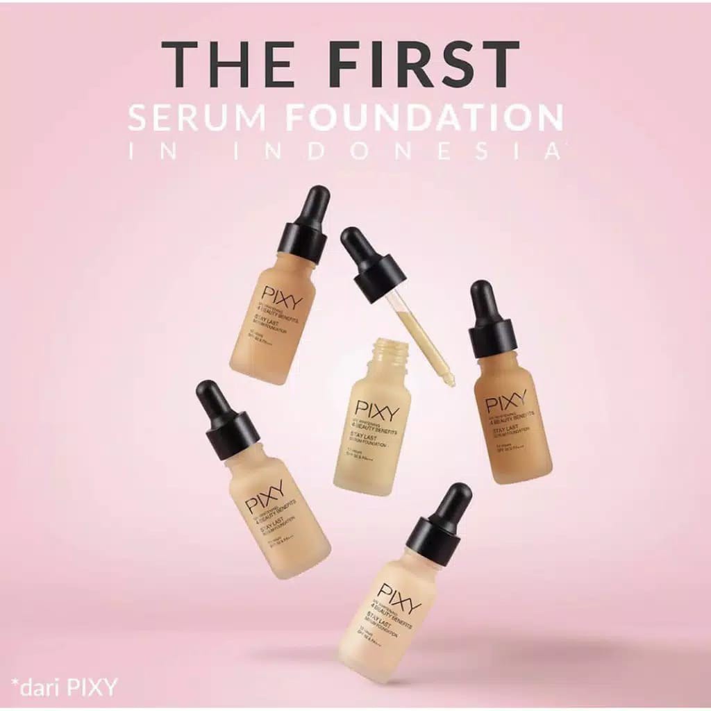 Pixy Stay Last Serum Foundation / foundation pixy / Pixy Serum Foundation