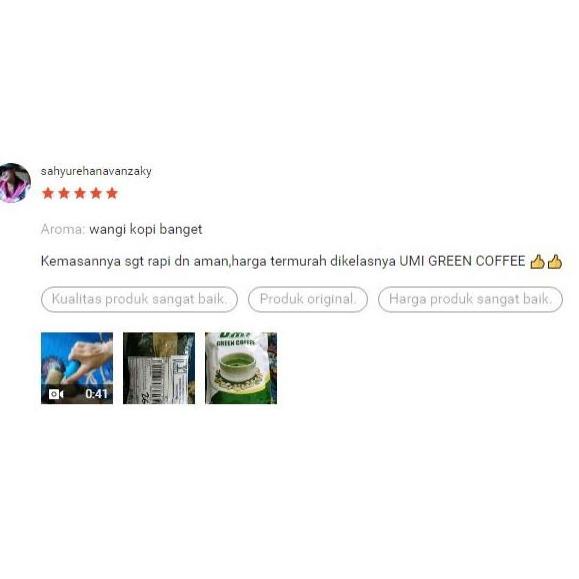 

PALING BAGUS UMI GREEN COFFEE Ori 100% Asli Untuk Diet Tanpa Ribet ♡ 887