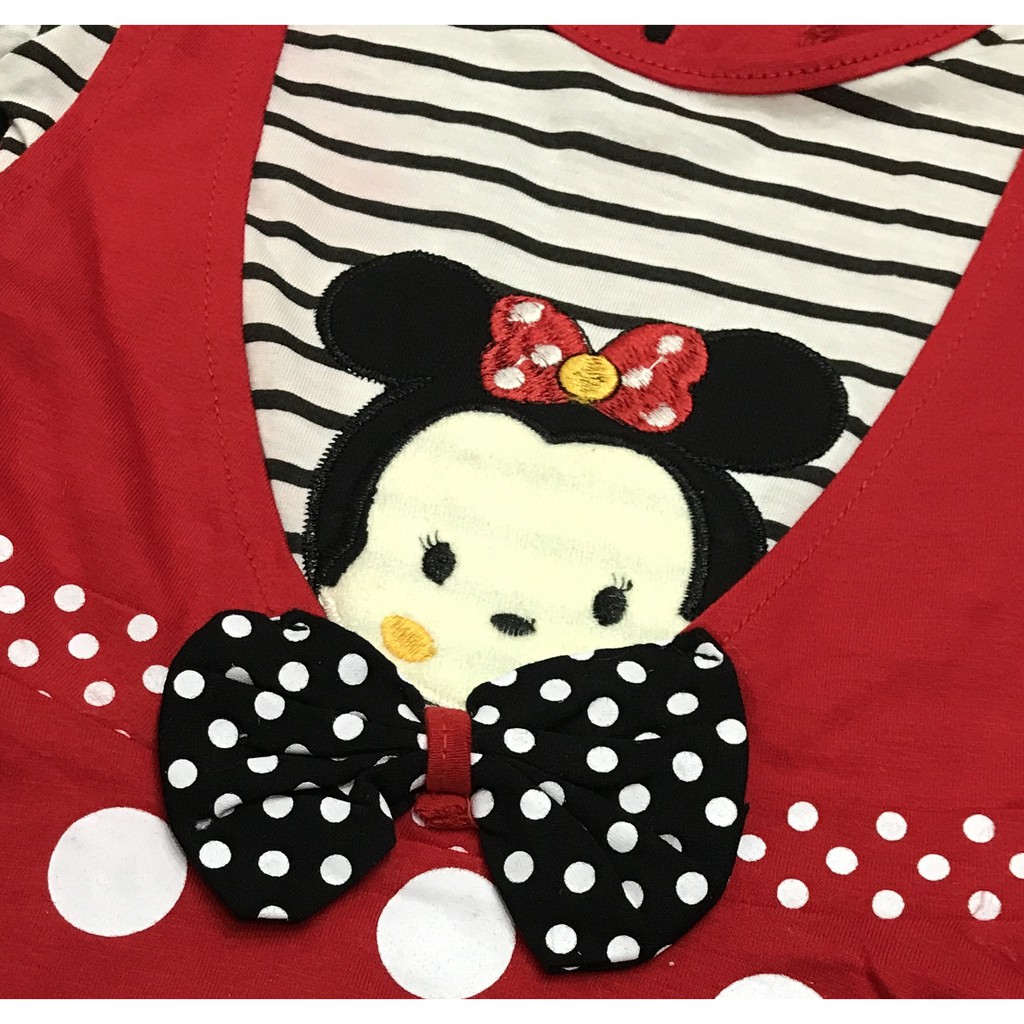 BAYIe - Setelan Baju Anak/Bayi Dress Perempuan motif TSUM PITA YUNISA/Pakaian anak cewek 1-2 tahun