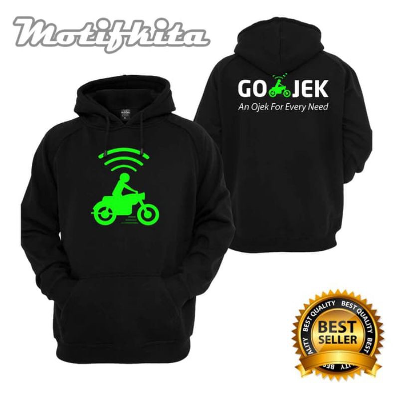 sweater hooedi GOJEK