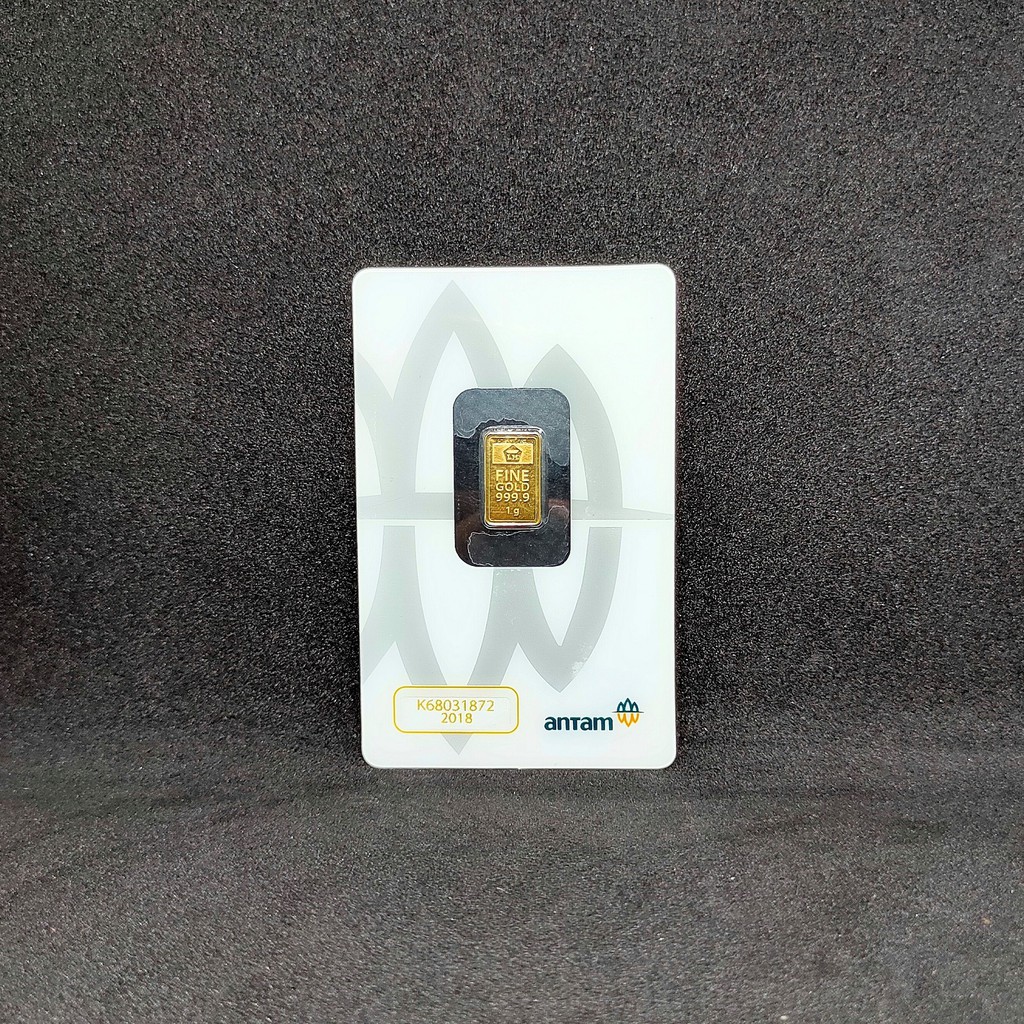 ANTAM 1 GR CERTICARD CERTIBOL 2018