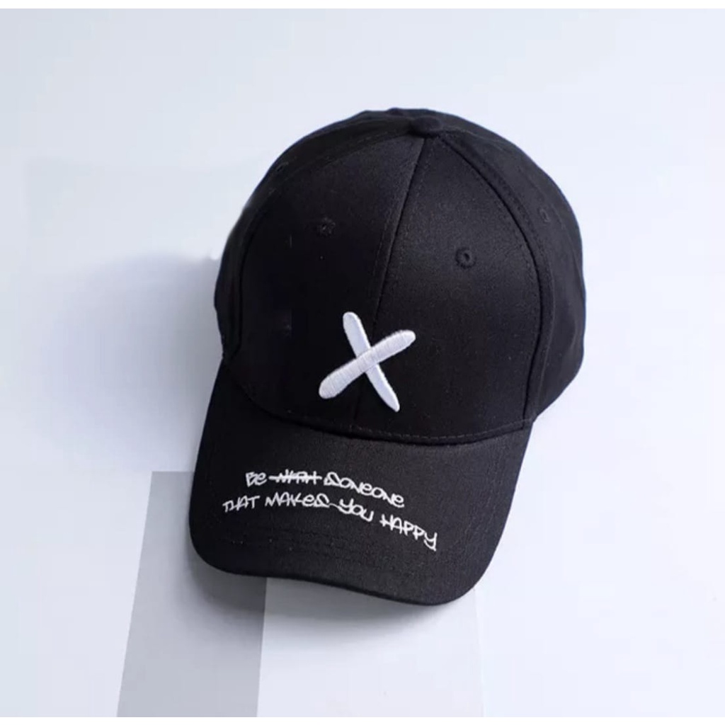 Topi Baseball Import X Sport Korea Topi Baseball Pria/Wanita X HATTERBARU