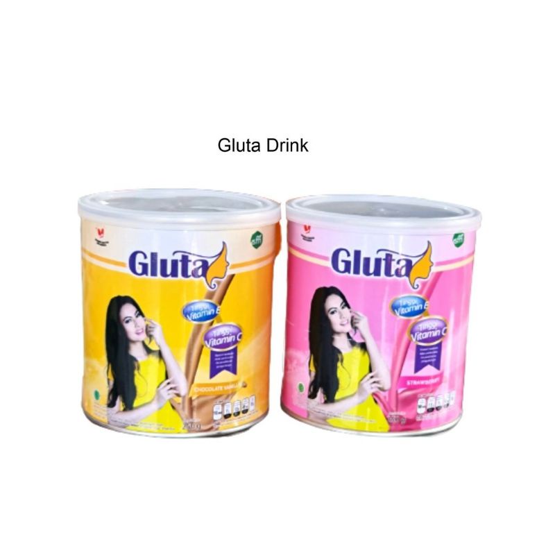 ☀️ YAMSHOP88 ☀️ SUSU GLUTA DRINK KEMASAN BARU / MINUMAN SUSU PEMUTIH GLUTATHION KALENG MAKASSAR