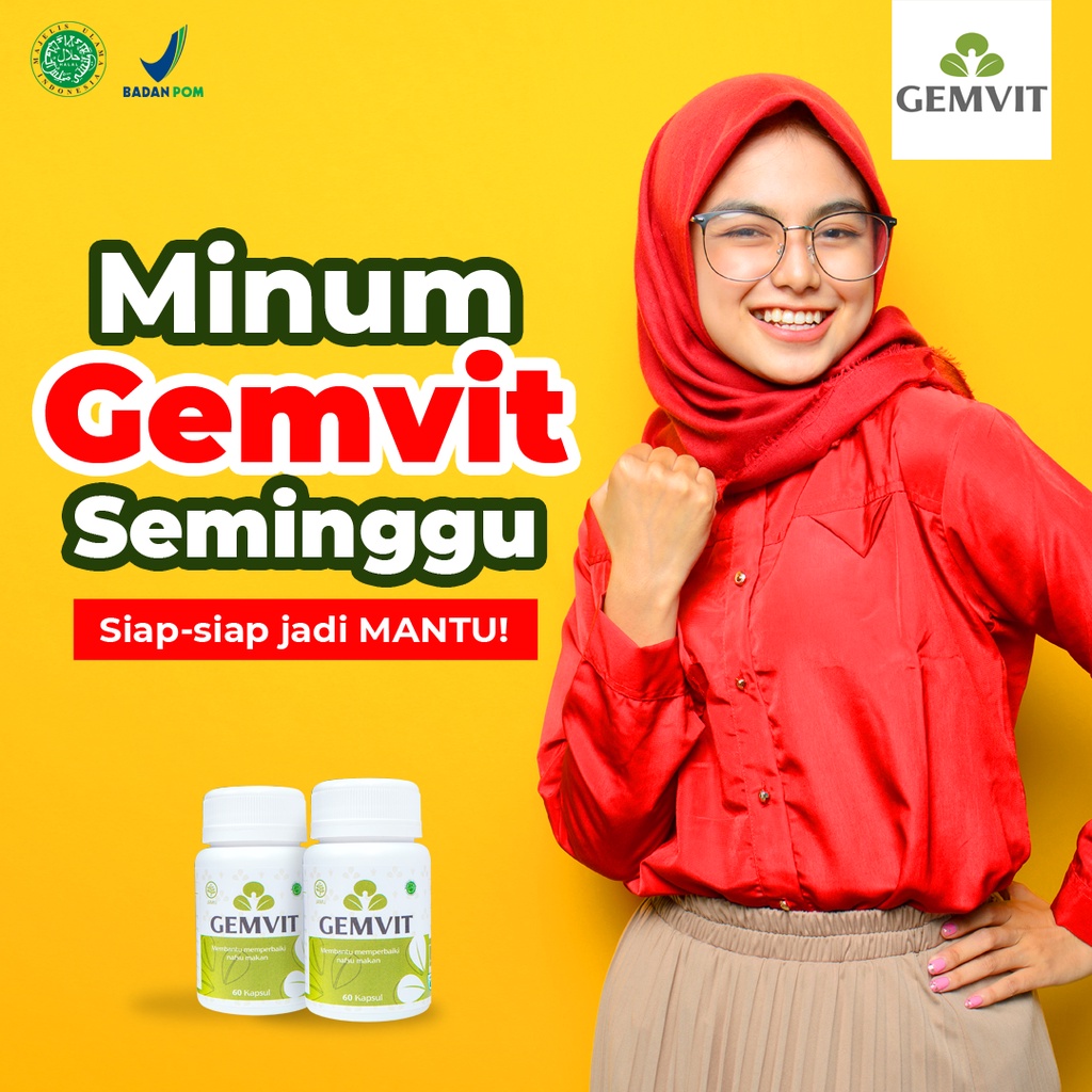 Gemvit suplemen penggemuk badan bpom anak dewasa pemutih badan permanen bpom