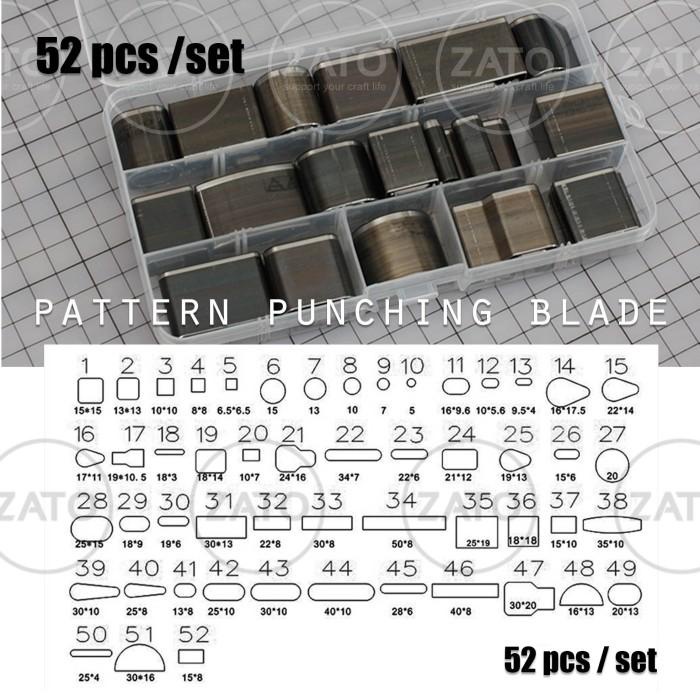 

Pattern Punching Blade Set - Pisau Pond - Leather Tools - Pond Blade 076