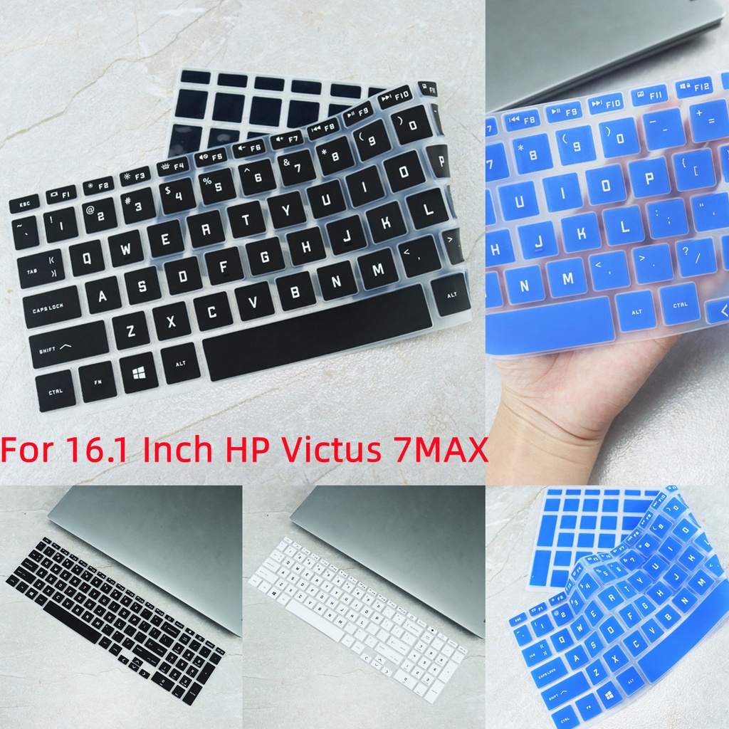 Cover Pelindung Keyboard Gaming HP Victus 7MAX 2021 16.1 &quot;Anti Air / Debu Bahan Silikon Ultra Tipis