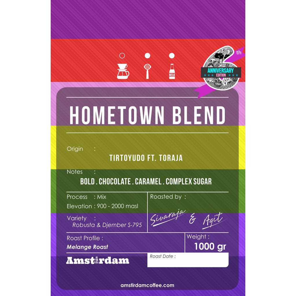 

DISKON! Hometown Espresso Blend (1kg)