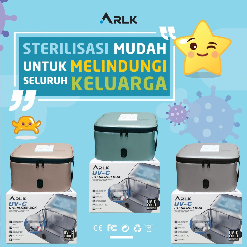 ARLK UV Sterilizer box / UVC Sterilizer box