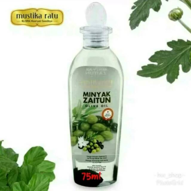 Mustika ratu minyak zaitun 175 ml . Mustika ratu . Minyak zaitun