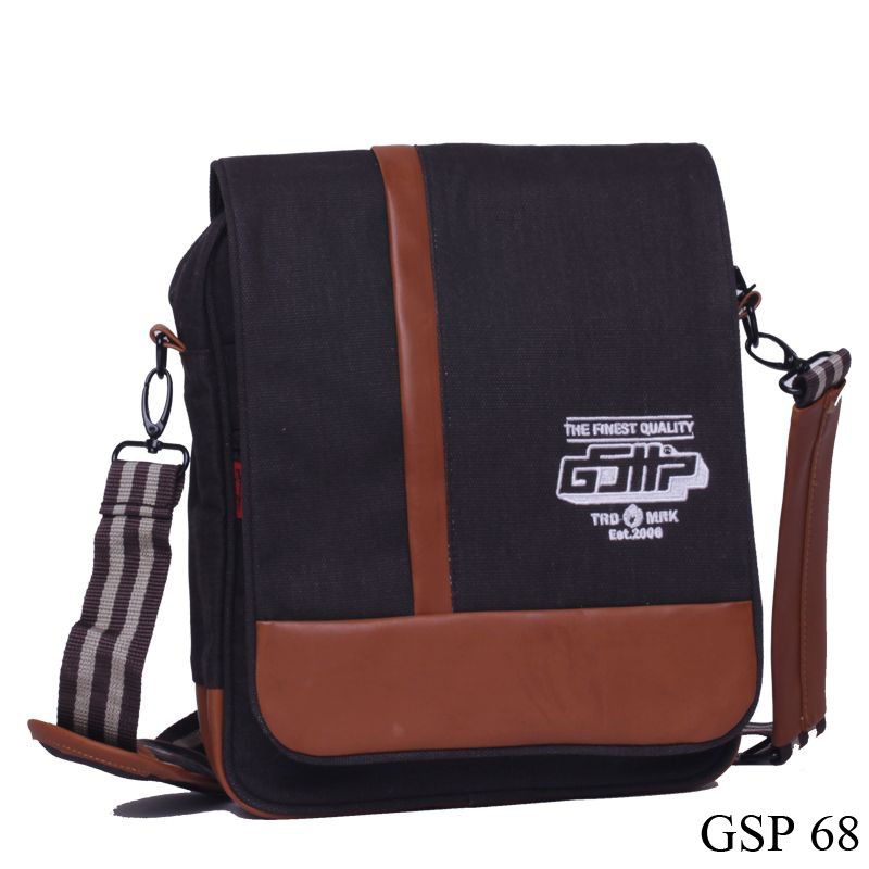 Tas Casual Wanita Canvas Coklat – GSP 68